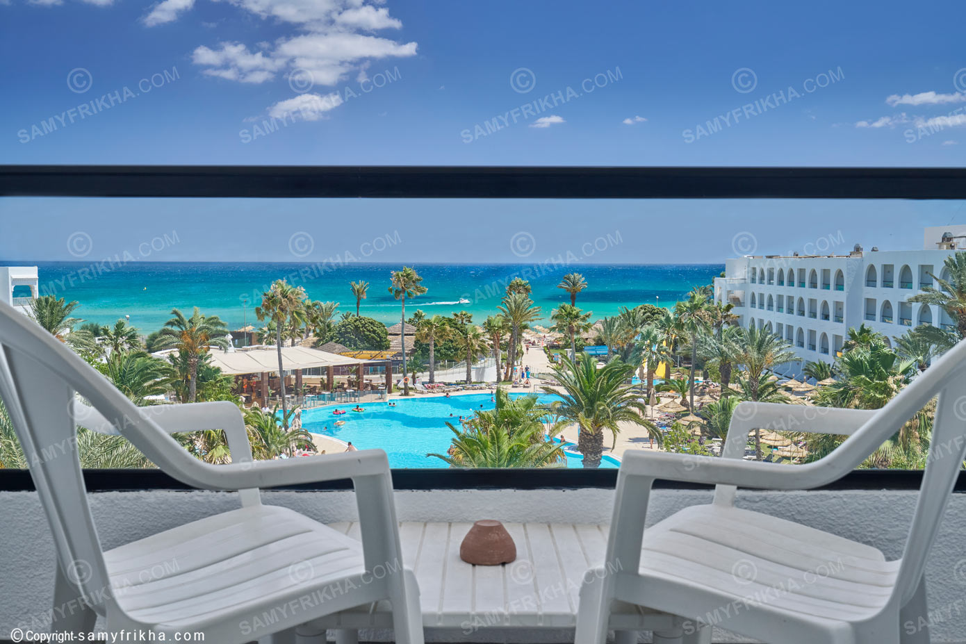 Chambre d'hôtel Nozha Beach Resort à Hammamet en Tunisie