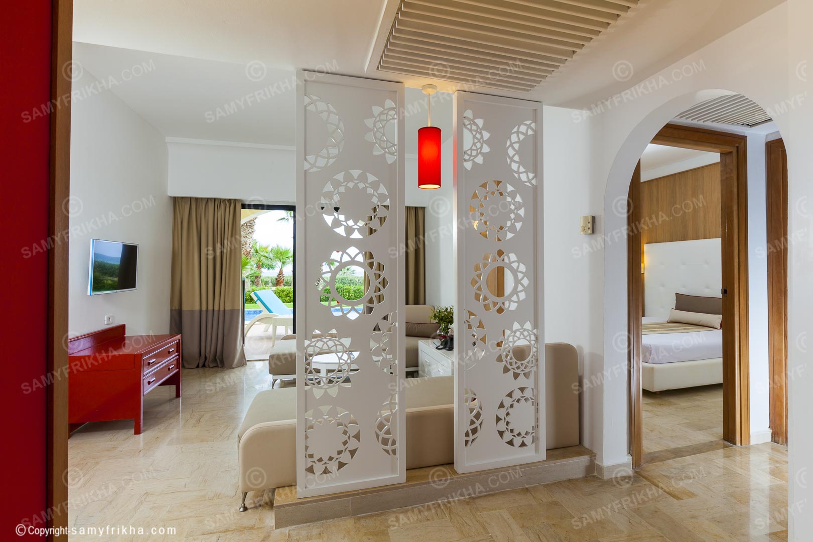 Photographe hôtel Tunisie – intérieur de chambre