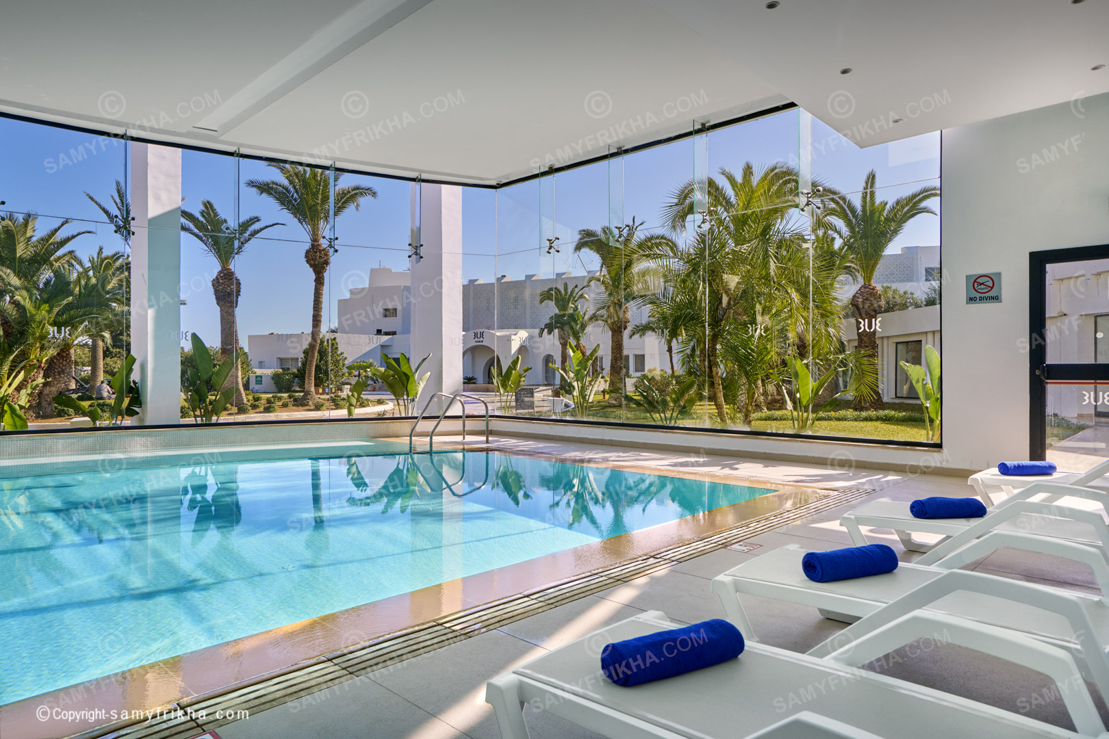 Espace spa du Palm Beach Hotel à Hammamet