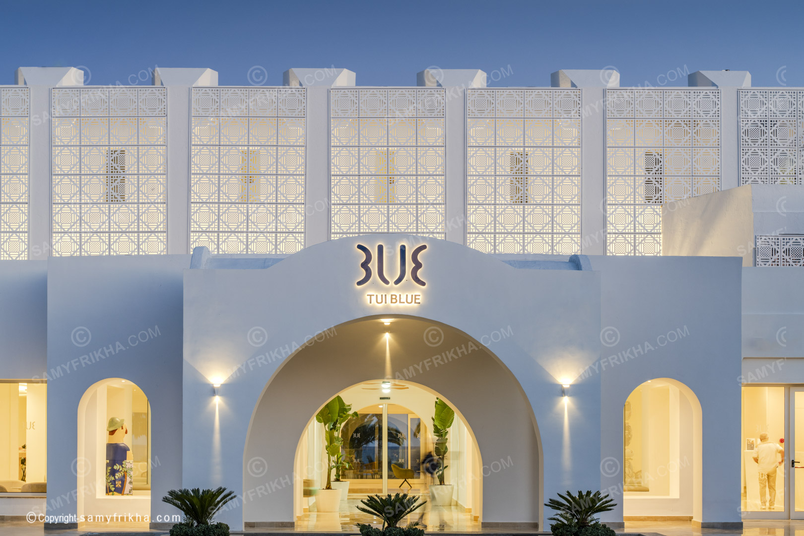 Facade Hotel Palm Beach Hammamet
