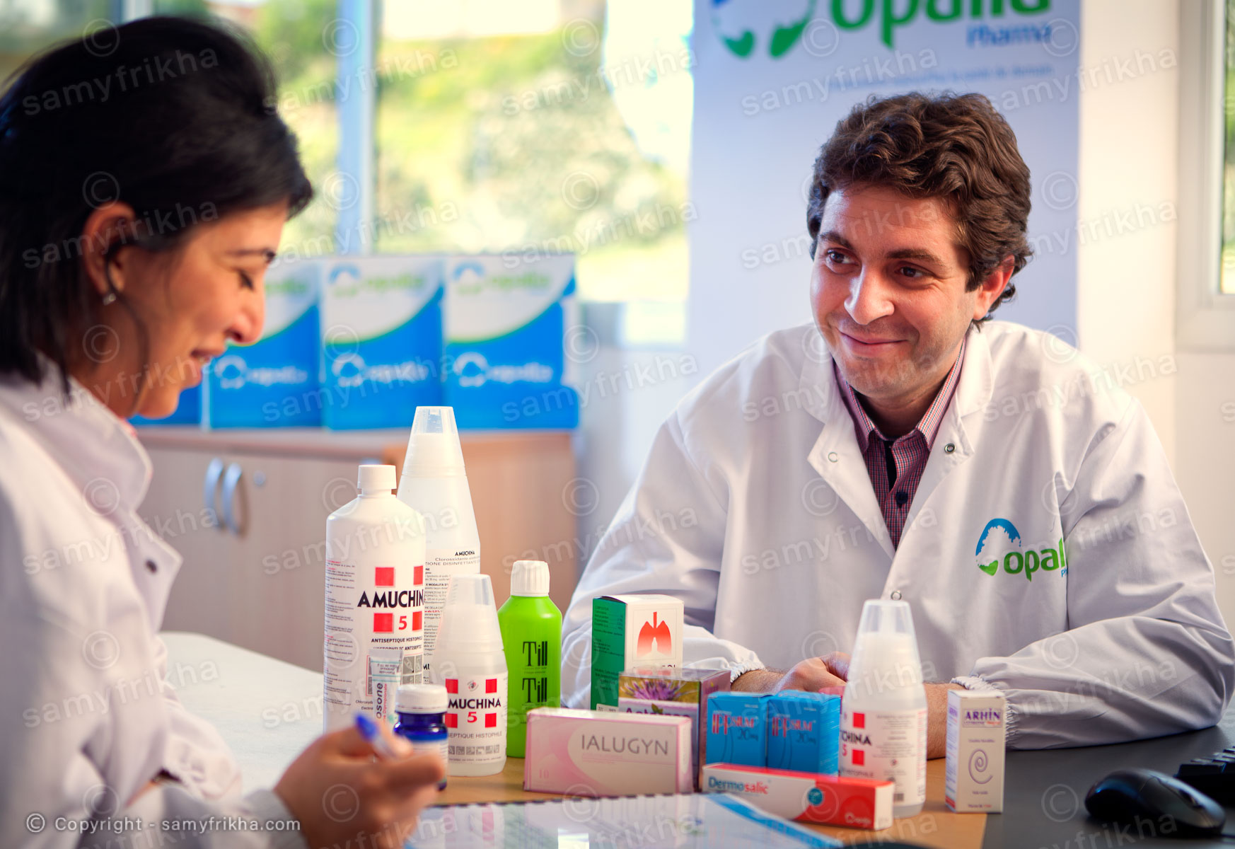 Photographe des laboratoires pharmaceutiques  en Tunisie.