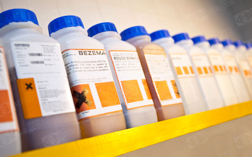 Photographe des usines de textiles en Tunisie.