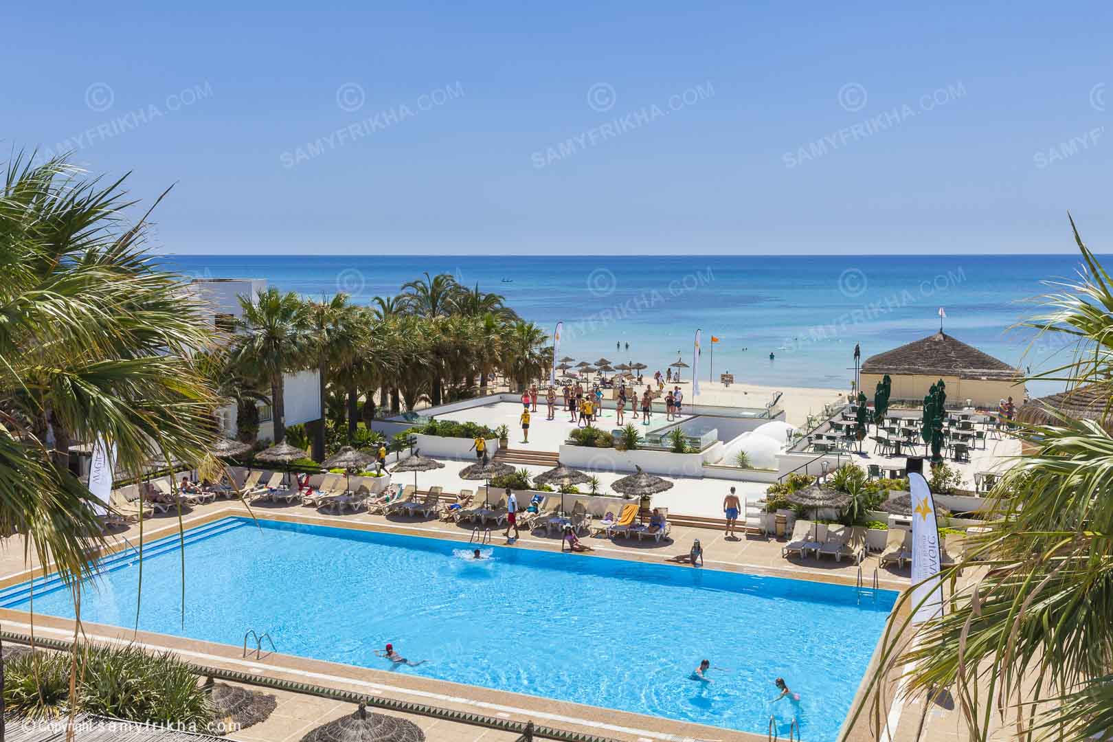 Photographe des hôtels en Tunisie : Magic hotel Hammamet beach