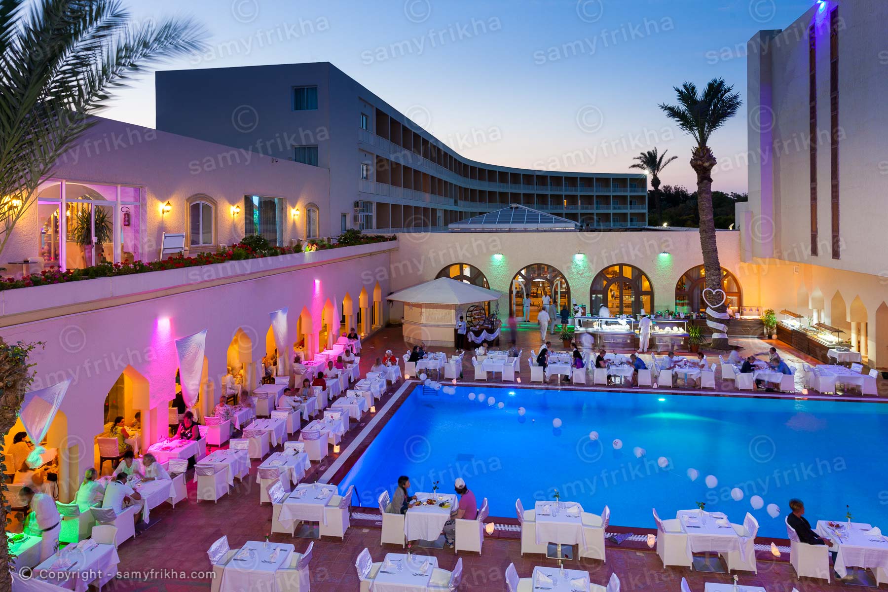 photographe hôtellerie en Tunisie Hotel Schehrazade Sousse