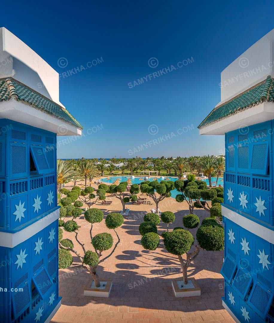 Photographe des hôtels en Tunisie Hotel Mirage Hammamet